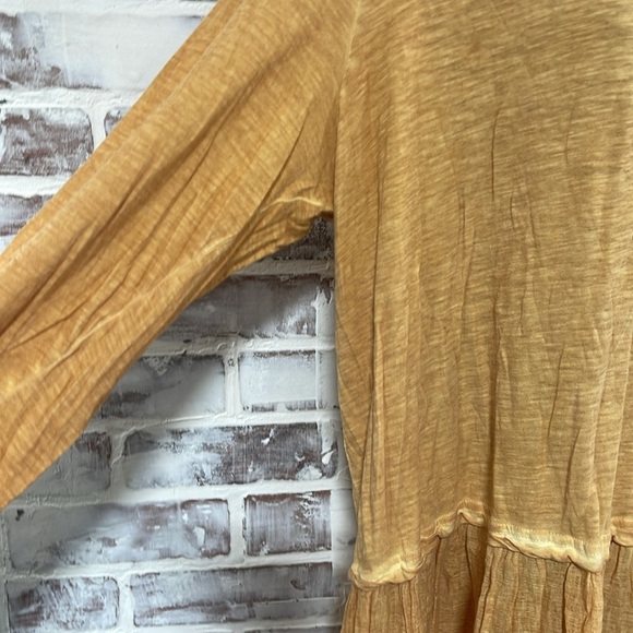 Indigo thread ruffle top XL - Picture 4 of 8